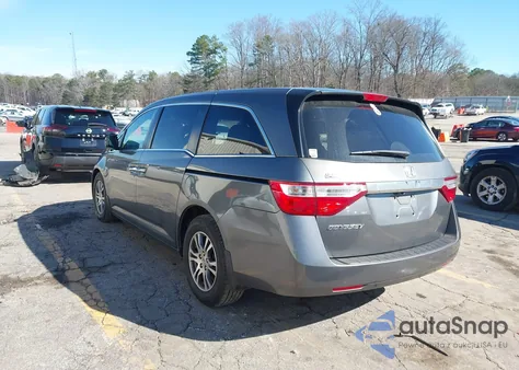 2012 Honda Odyssey Ex-L z USA, uszkodzony, nr VIN 5FNRL5H69CB011668